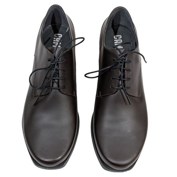 Camper Mortimer Men's Brown Leather Lace-up Casual Shoes - Euro 46, US 13 - Picture 6 of 13